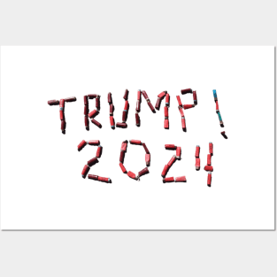 Trump 2024 Shotgun Shells Posters and Art